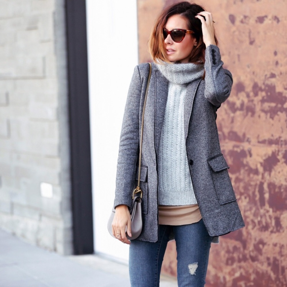 Banana Republic Raw-Edge Oversize Blazer